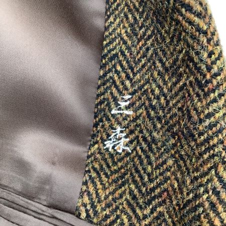 HARRIS TWEED ハリスツイード メンズ ジャケット  オリーブ