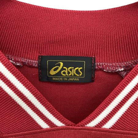 asics アシックス 旭川実業 サッカー 練習着 SIZE O レッド