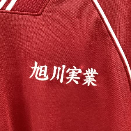 asics アシックス 旭川実業 サッカー 練習着 SIZE O レッド