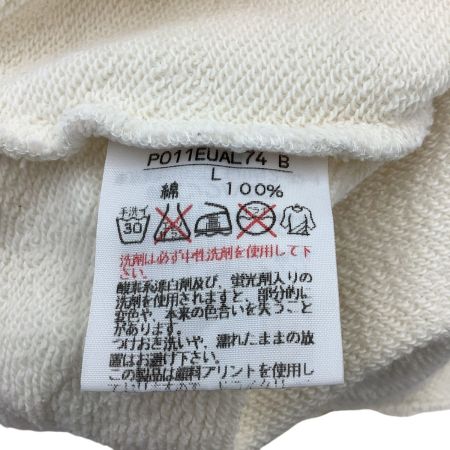 PINK HOUSE ピンクハウス レディース カーディガン ジャケット SIZE L ワッペン テディベア 花柄 アイボリー