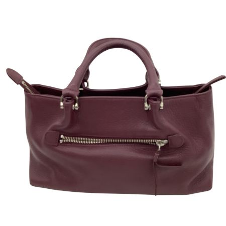 HANAE MORI ハナエモリ レディース ハンドバッグ ワインレッド