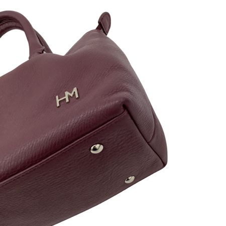 HANAE MORI ハナエモリ レディース ハンドバッグ ワインレッド