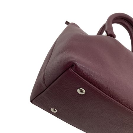 HANAE MORI ハナエモリ レディース ハンドバッグ ワインレッド