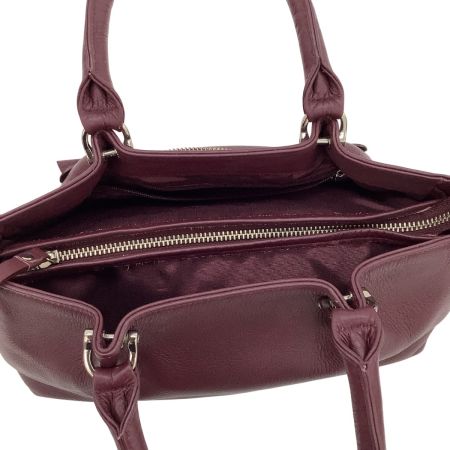 HANAE MORI ハナエモリ レディース ハンドバッグ ワインレッド