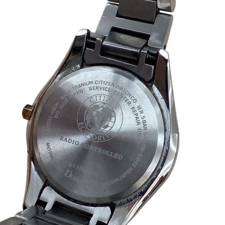 CITIZEN シチズン 腕時計 クォーツ 箱・取説・コマ付 ステンレススチール ホワイト ES 1044-51A