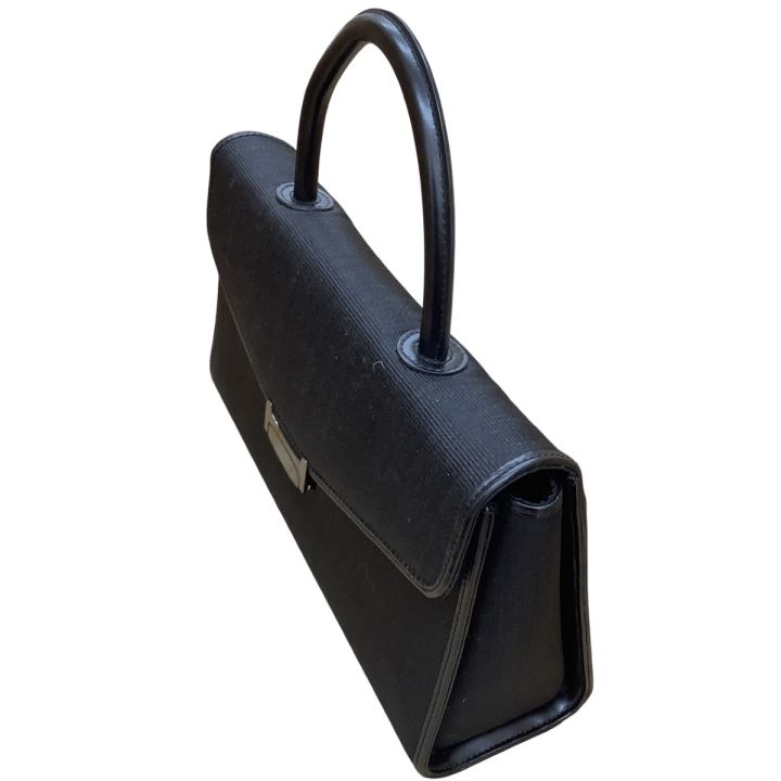 GENUINE HORSE HAIR ハンドバッグ GENUINE HORSE HAIR ホースヘア ハンドバッグ ブラック - 中古バッグ