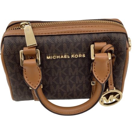 MICHAEL KORS マイケルコース ミニサイズ ショルダーバッグ ハンドバッグ ２WAYバッグ  32F9G06C0B ブラウン