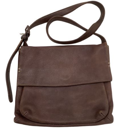 GENTEN ゲンテン ショルダーバッグ レザー ブラウン