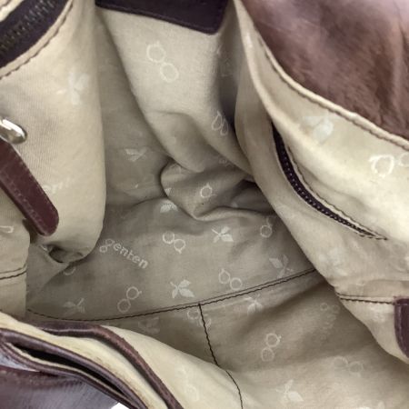 GENTEN ゲンテン ショルダーバッグ レザー ブラウン