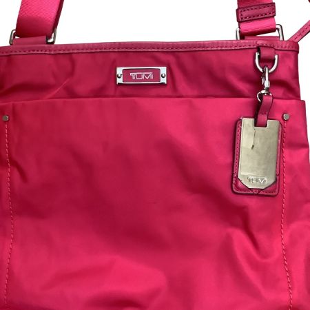 TUMI トゥミ レディース ショルダーバッグ ショッキングピンク