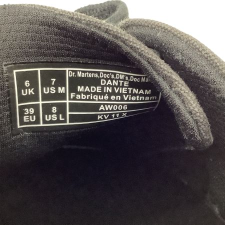 Dr.Martens ドクターマーチン レディース メンズ ローカットスニーカー ダンテ キャンバス SIZE 25cm ブラック