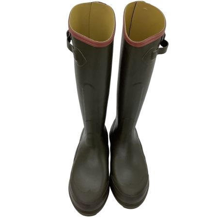 AIGLE エーグル レディース レインブーツ SIZE 38(２４cm) カーキ