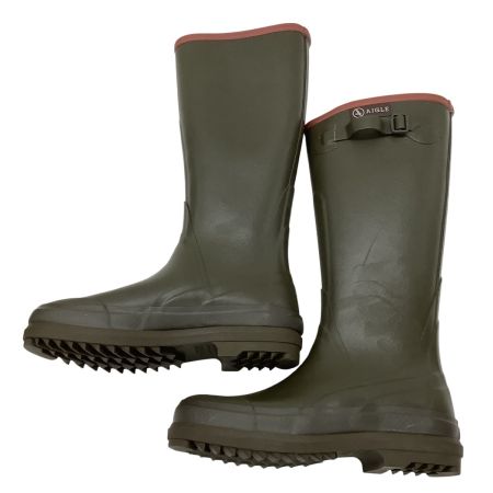 AIGLE エーグル レディース レインブーツ SIZE 38(２４cm) カーキ