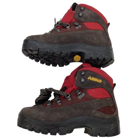 ASOLO アゾロ レディース ブーツ トレッキングシューズ SIZE USA 6(23.5cm相当) レッド