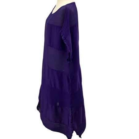 ISSEY MIYAKE イッセイミヤケ ME ミー ワンピース  MI11FT132 パープル