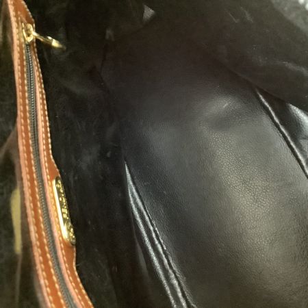 FENDI フェンディ レディース ハンドバッグ  PVC ぺカン柄 ブラウン