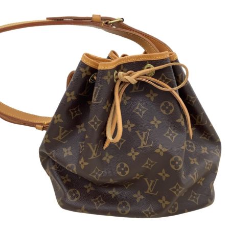 LOUIS VUITTON ルイヴィトン ノエ ショルダーバッグ 巾着型 モノグラム ブラウン