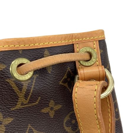 LOUIS VUITTON ルイヴィトン ノエ ショルダーバッグ 巾着型 モノグラム ブラウン