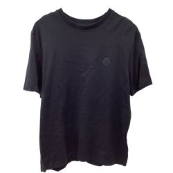 MONCLER モンクレール メンズ Tシャツ SIZE L ブラック Bランク