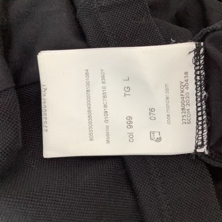 MONCLER モンクレール メンズ Tシャツ SIZE L ブラック