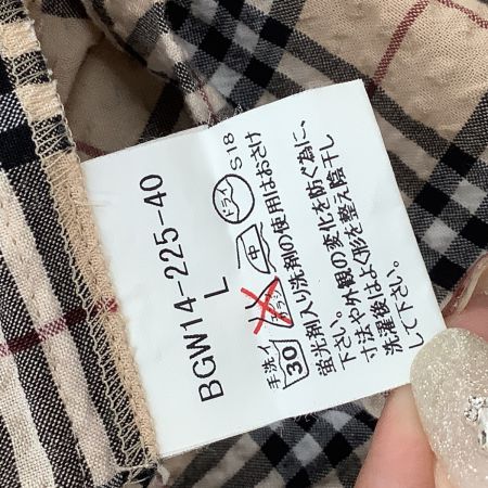 BURBERRY GOLF バーバリー レディース ワンピース SIZE L BGW14-225-40 ベージュ