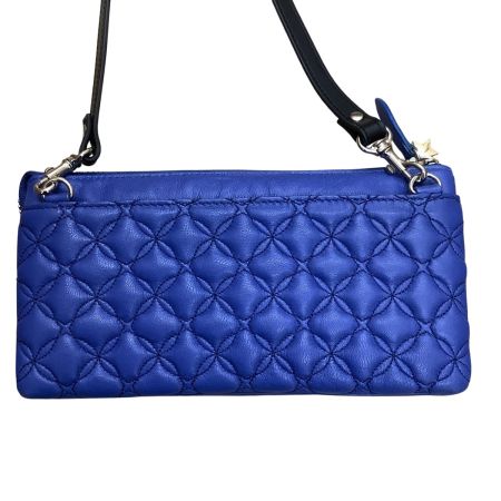 ANNA SUI アナスイ お財布ショルダー ウォレットショルダー  ブルー