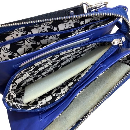 ANNA SUI アナスイ お財布ショルダー ウォレットショルダー  ブルー