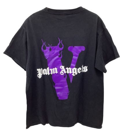 VLONE×Palm Angels ヴィーローン×パーム・エンジェルス メンズ Tシャツ 19ss ブラック