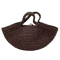 sans arcidet サンアルシデ レディース かごバッグ  ブラウン Bランク