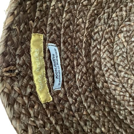 sans arcidet サンアルシデ レディース かごバッグ  ブラウン