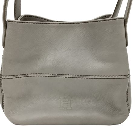 HIROFU ヒロフ レディース ハンドバッグ レザー  グレー