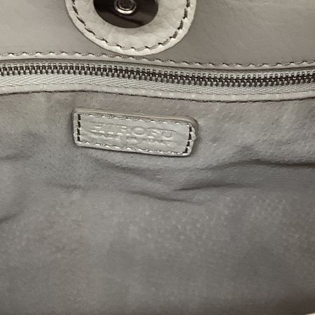 HIROFU ヒロフ レディース ハンドバッグ レザー  グレー