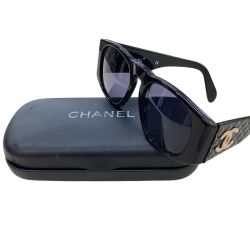 CHANEL シャネル サングラス 01450 94305 ブラック Bランク