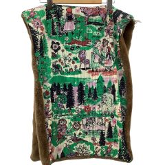 ISSEY MIYAKE イッセイミヤケ PLEATS PLEASE ポンチョ ストール 赤ずきん  PP94-AD707 Bランク