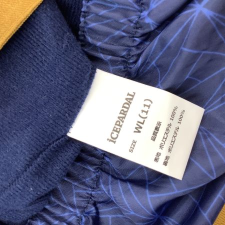 ICEPARDAL レディース スノーウェア スノーボード SIZE WL11 上下セット ブラウン×オリーブ