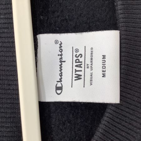 WTAPS×CHAMPION ダブルタップス×チャンピオン メンズ スウェット SIZE M ブラック