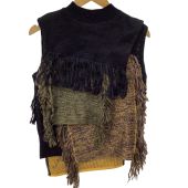 AKIRA NAKA アキラナカ ノースリーブニット SIZE 1 AP1836BKKH  