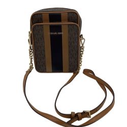 MICHAEL KORS マイケルコース ショルダーバッグ ブラウン Bランク