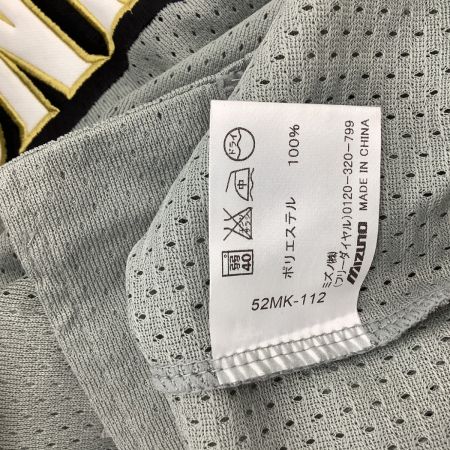 FIGHTERS 日本ハムファイターズ 野球 新庄剛志選手 ビジター ユニフォーム SIZE L グレー×ブラック