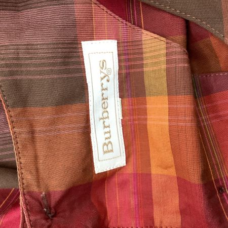 Burberrys バーバリーズ ワンピース チェック SIZE 9AR FM041-678 レッド×オレンジ