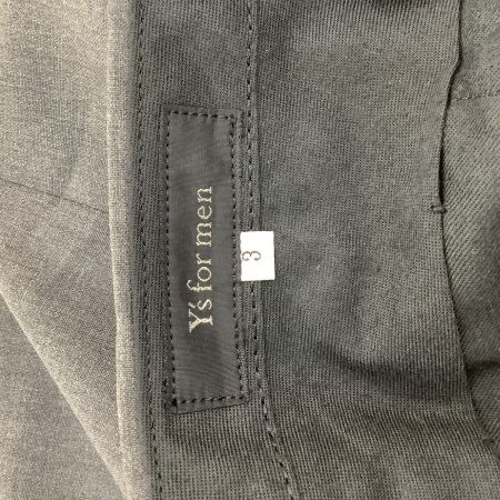 Y's ワイズ メンズ セットアップ スーツ SIZE 3 MB-J80-113 グレー