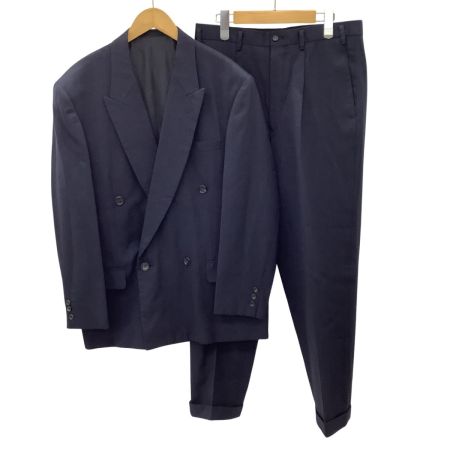 Y's ワイズ メンズ セットアップ ダブルスーツ SIZE M ネイビー