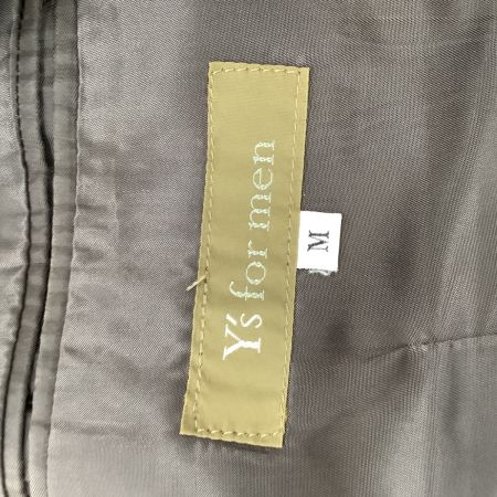Y's ワイズ メンズ セットアップ スーツ SIZE M チャコールグレー