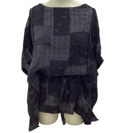 ISSEY MIYAKE イッセイミヤケ Haat レディース カットソー SIZE２  ブラック