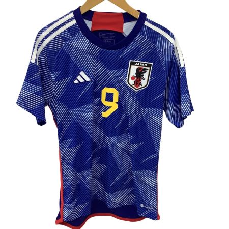 adidas アディダス サッカー W杯 日本代表 ９番 三笘 薫 ユニフォーム SIZE XL ブルー