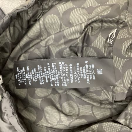 COACH コーチ メンズ ダウンベスト SIZE L ダウン60％ ブラック