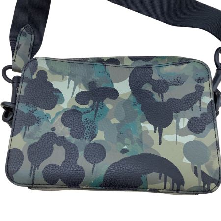 COACH コーチ 丸ポーチ付き ショルダーバッグ E2180-C5330 ミリタリー