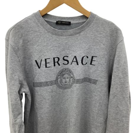 VERSACE ベルサーチ メンズ スウェット トレーナー SIZE S グレー