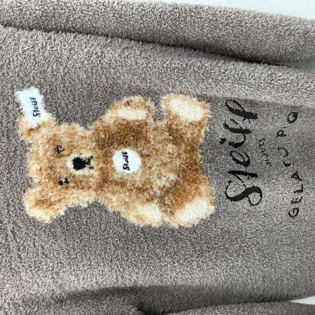 Steiff×ＧＥＬＡＴＯ ＰＩＱＵＥ シュタイフ×ジェラピケ ルームウェア ワンピース SIZE 1 ブラウン
