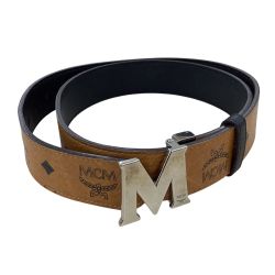 MCM エムシーエム ベルト  ブラウン Bランク